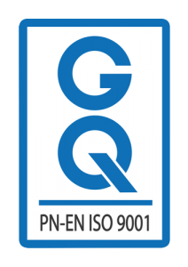 Certyfikat jakości PE EN ISO 9001 logo